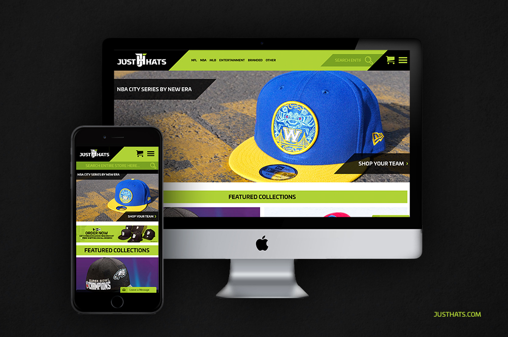 Just Hats supporting brand image four